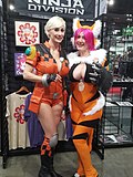 Betty (Relic Knights) and Nyan-Nyan the Chaos Kitty (Super Dungeon Explore), Anime Expo 2015