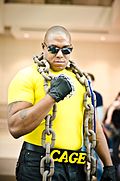 Michael Wilson (aka Knightmage) as Luke Cage, C2E2 2013