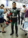 Dody Ismoyo as Kamen Rider Black RX, Comic Fiesta 2018