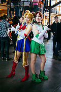 Sailor Moon and Sailor Jupiter, Desucon Frostbite 2014