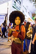Socies Wilson as Misty Knight, Dragon*Con 2013