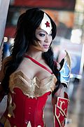 Yaya Han as Wonder Woman (Ame-Comi version), New York Comic Con 2010