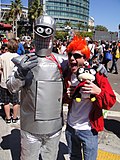 Bender, Fry and Nibbler (Futurama), San Diego Comic-Con 2011