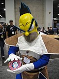 Homer Simpson/Vegeta mashup, WonderCon 2012