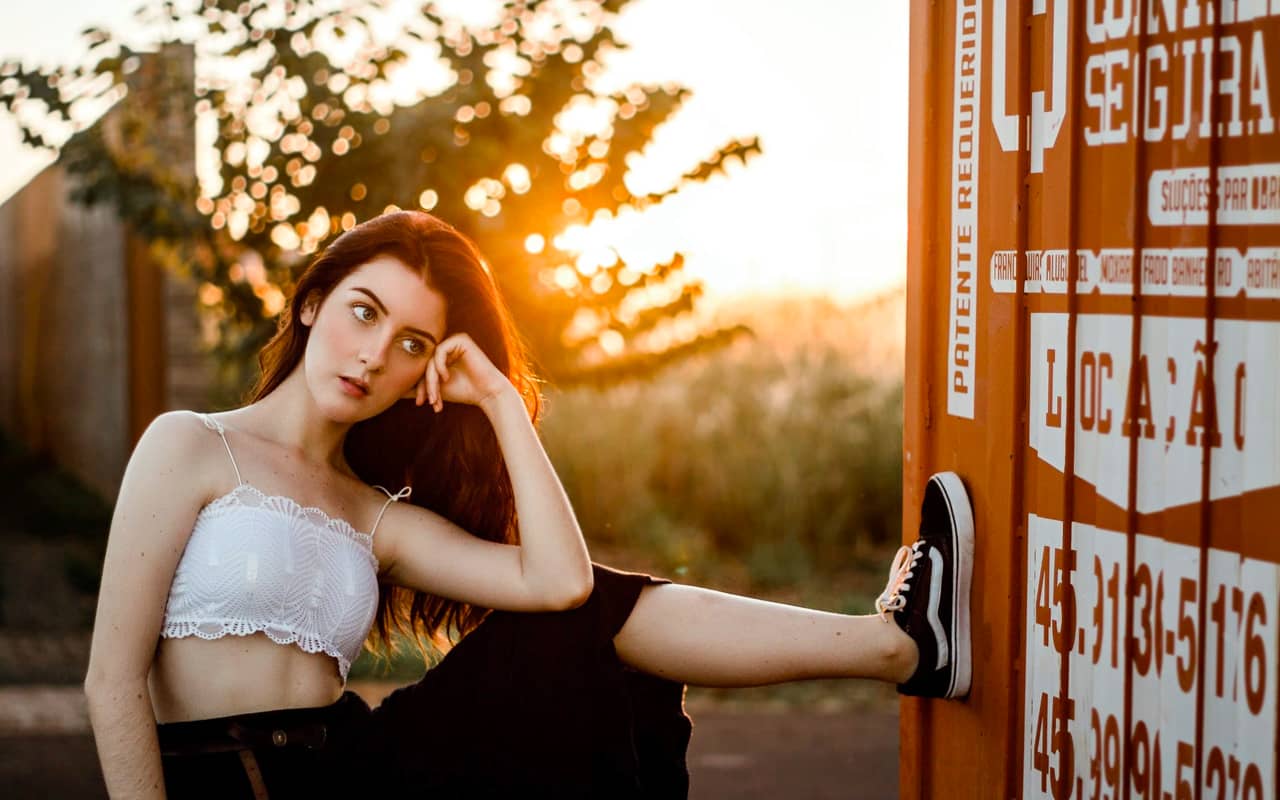 a woman deep in thought