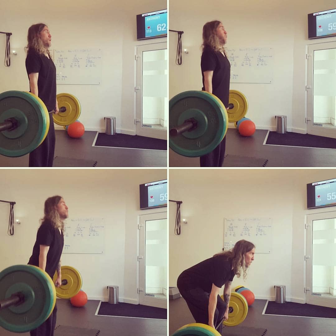 Image of Anthony Metivier performing deadlifts