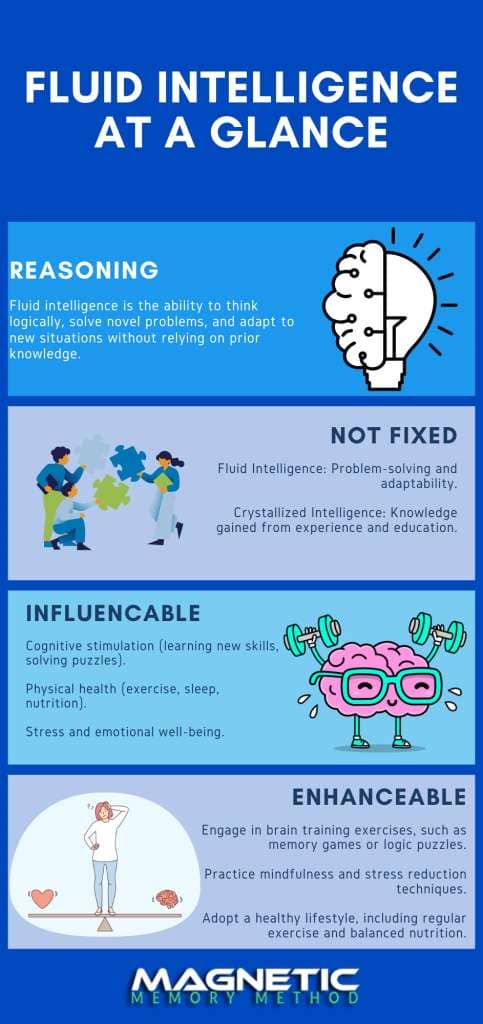 Fluid intelligence infographic by Anthony Metivier