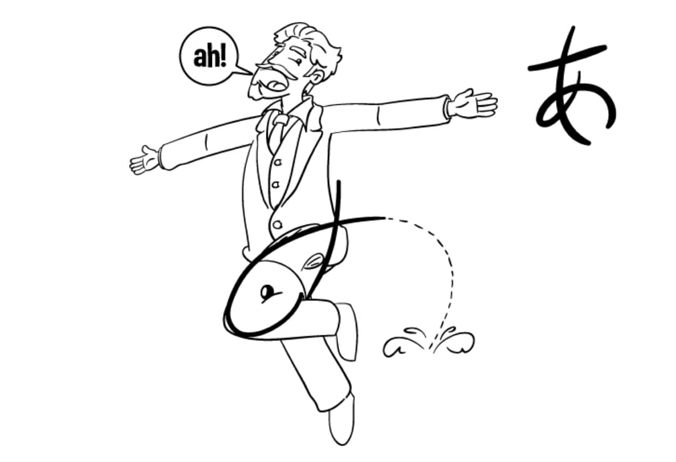 hiragana-mnemonic-example-for-あ