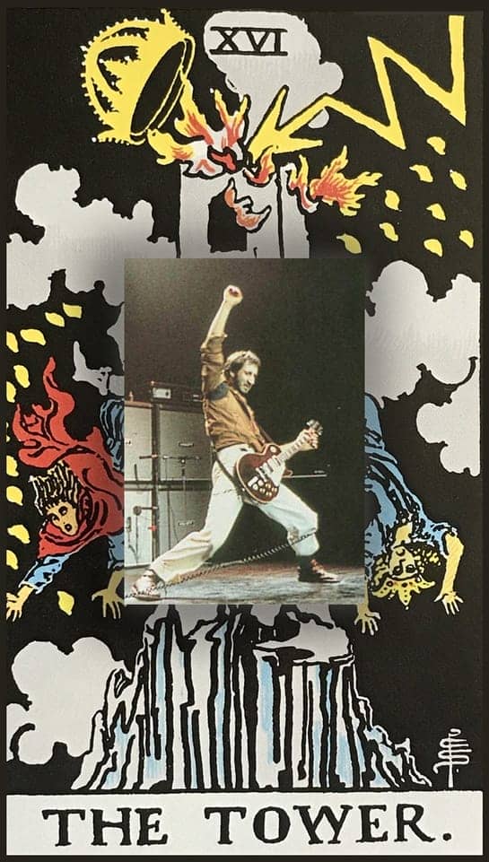 How to learn Tarot mnemonic example using The Tower card