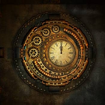 how to memorize dates feature image of a clock that looks like a safe protecting precious information