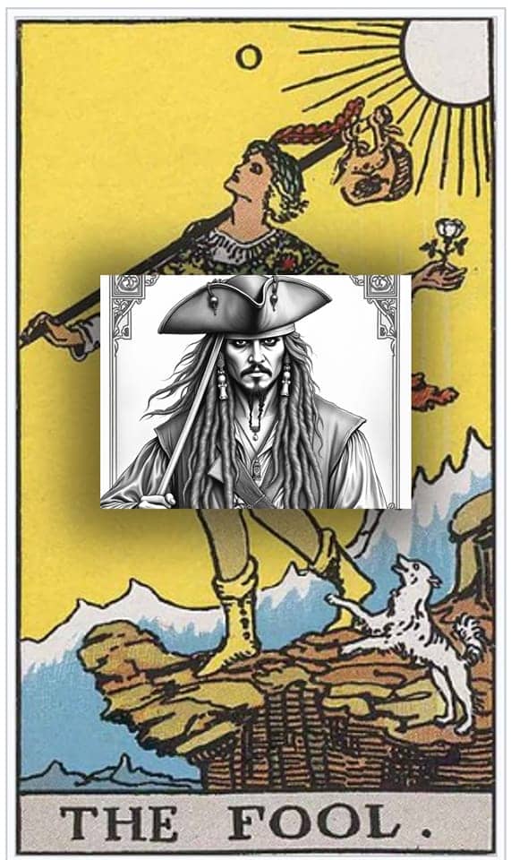 How to memorize the tarots mnemonic example for The Fool