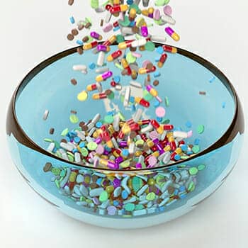 How to remember cephalosporin generations feature image of antibiotics falling into a bowl