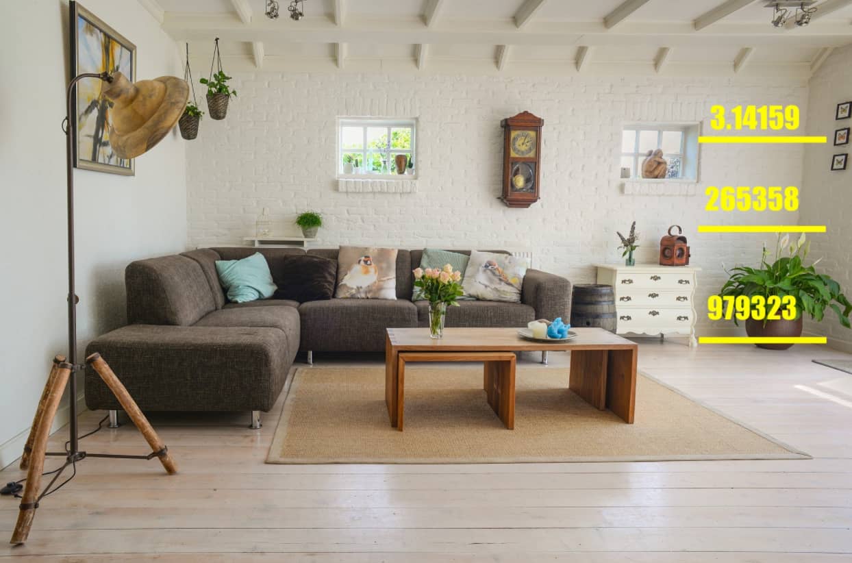 how to remember pi in a memory palace