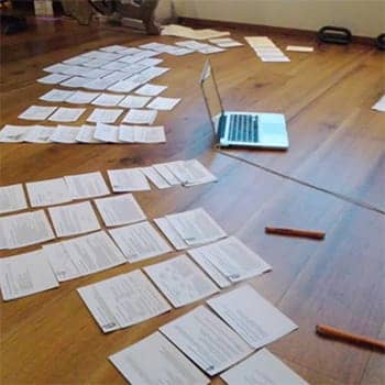 how to take notes from a textbook feature image of Anthony Metivier's note-taking strategy during grad school and beyond