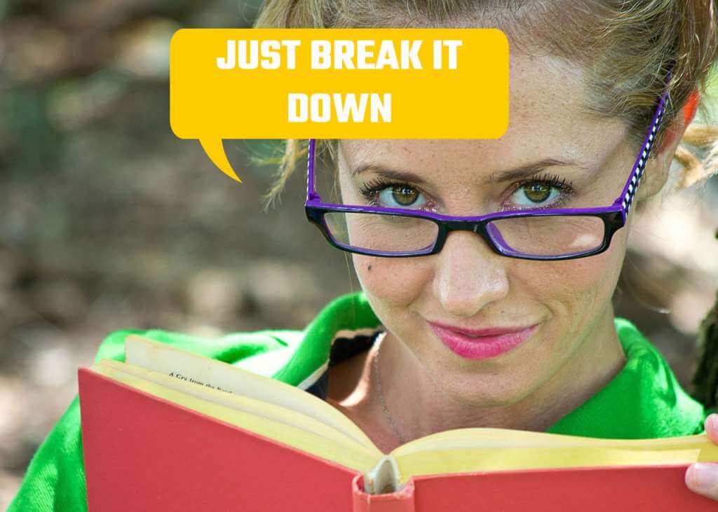 Illustration of a cool and calm student who knows how to study fast