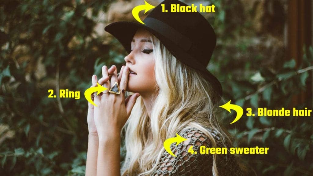 Illustration of the 4 Details Brain Exercise