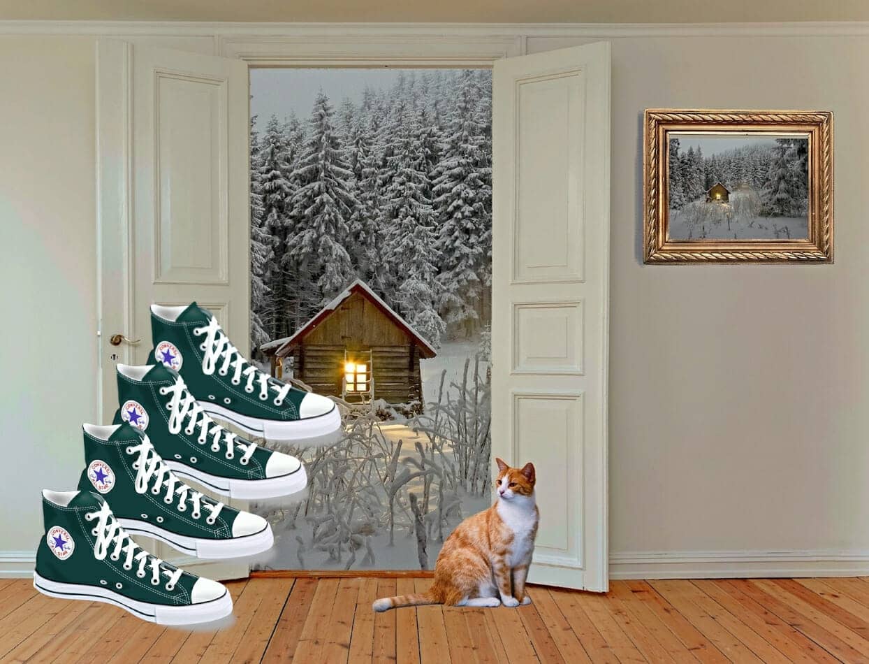 memory palace example of using the number rhyme system to memorize the multiplication table