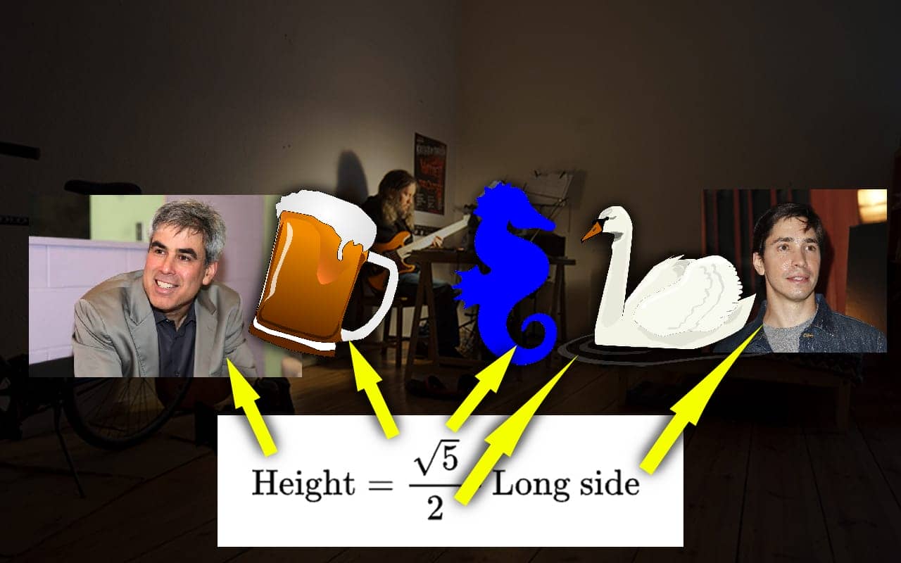 Mnemonic example of using a Memory Palace to memorize a mathematical formula