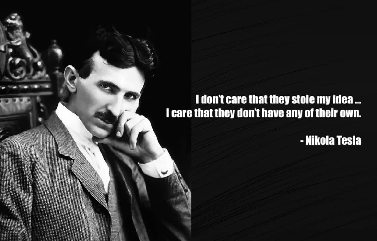 nilola tesla critical thinking quote