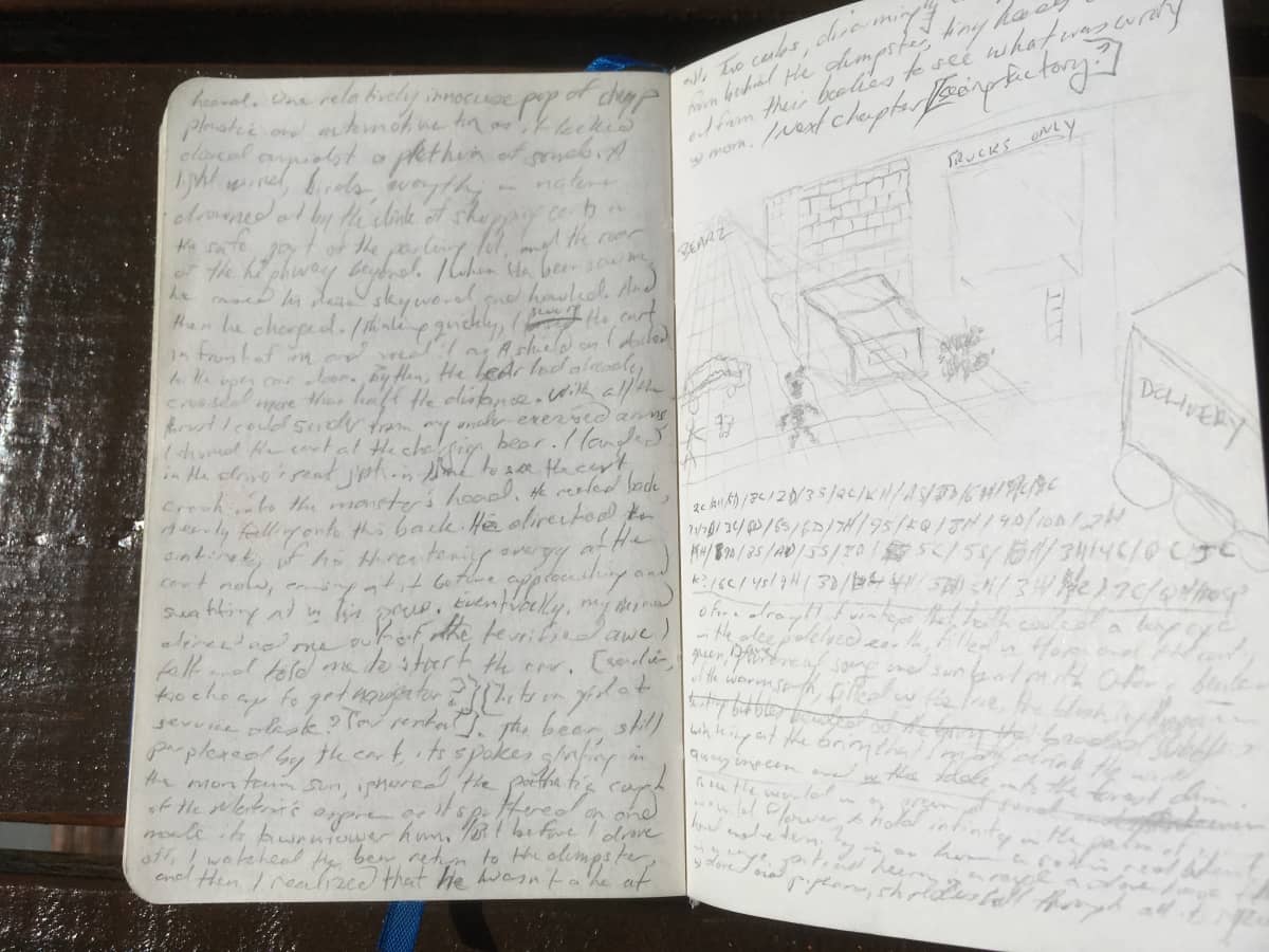 Anthony Metivier Note book