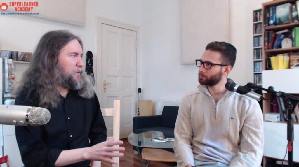 Anthony Metivier with Jonathan Levi