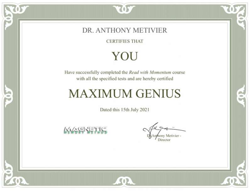 Read-with-Momentum-Certification-of-Completion