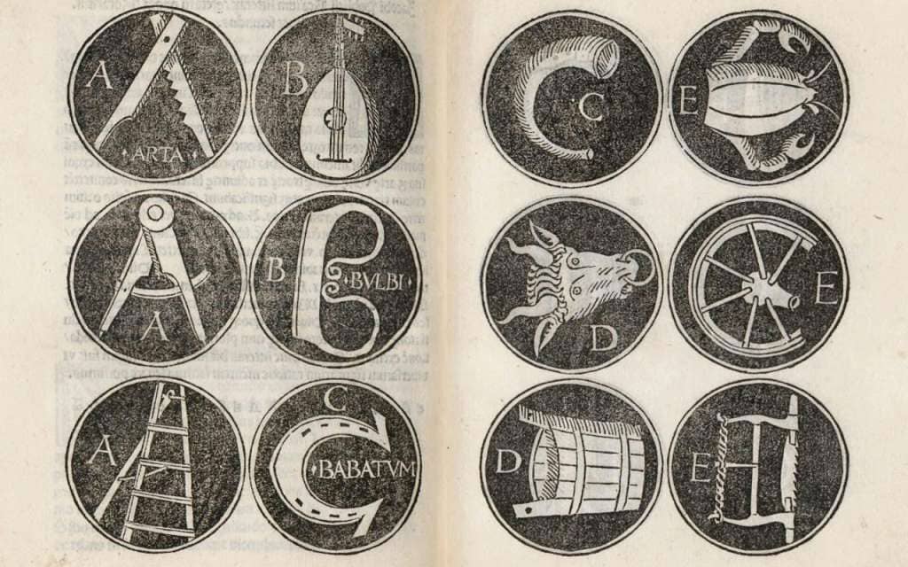 The Mnemonic Alphabet of Jacobus Publicius