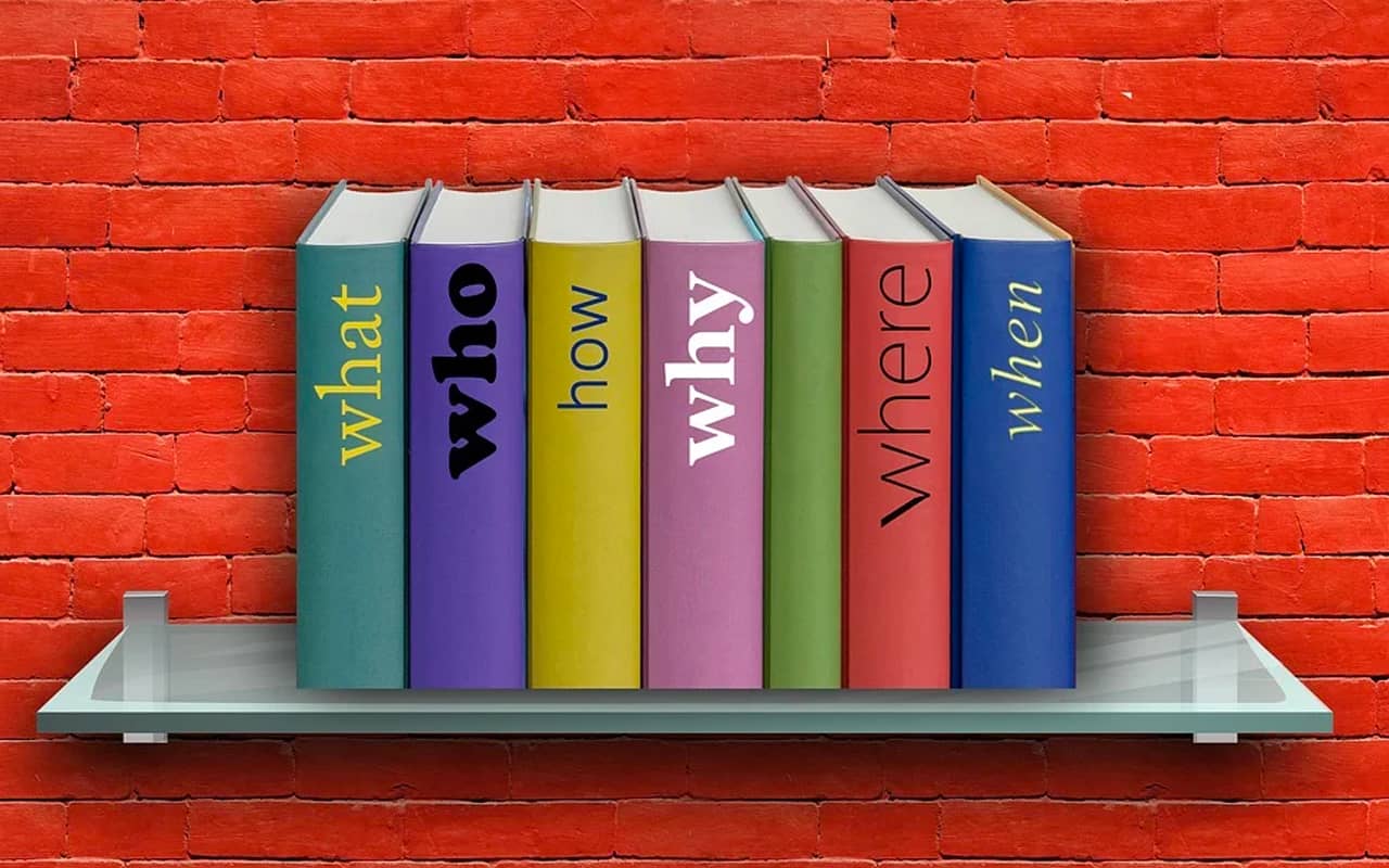 what who how why where