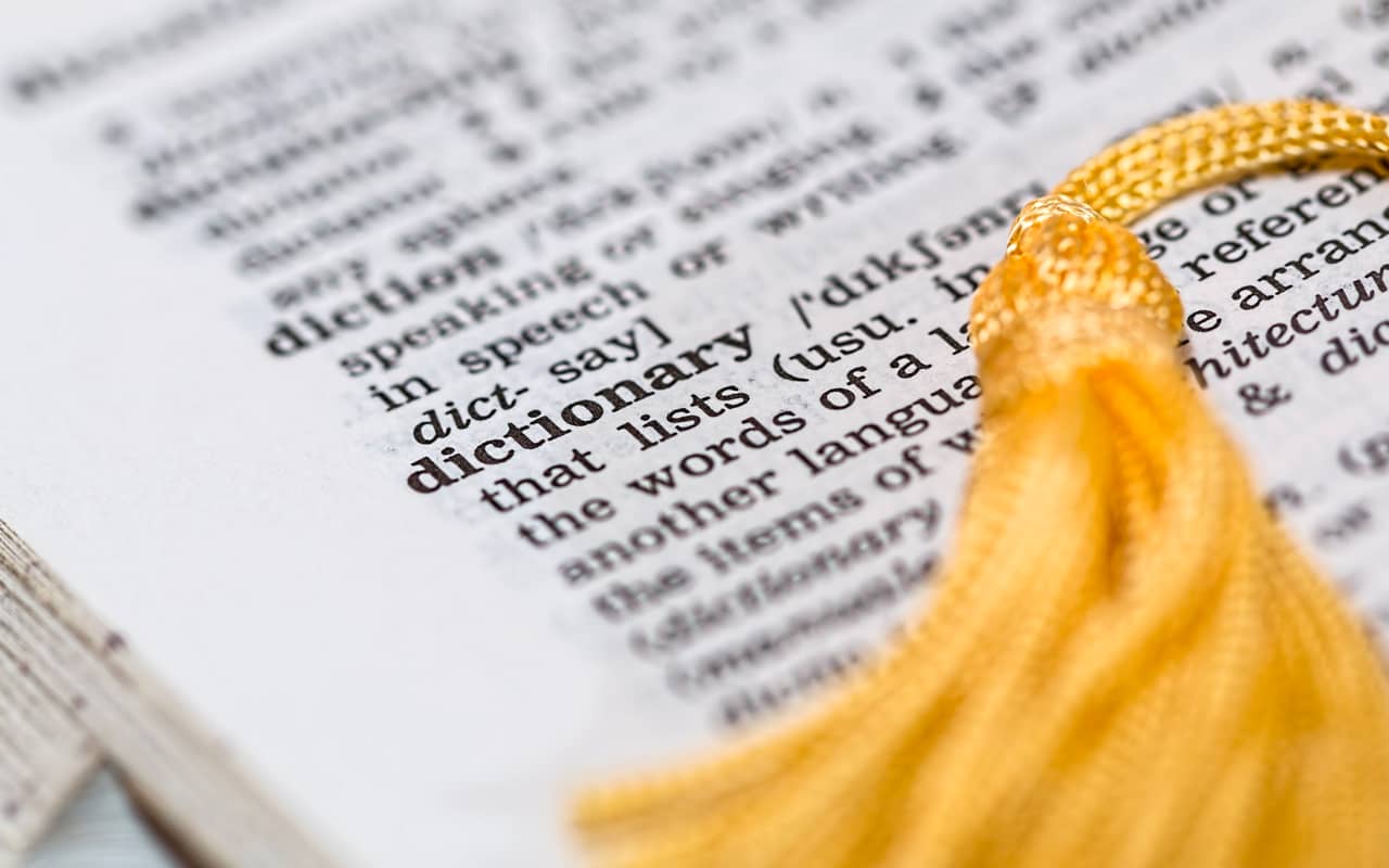 yellow tassel dictionary